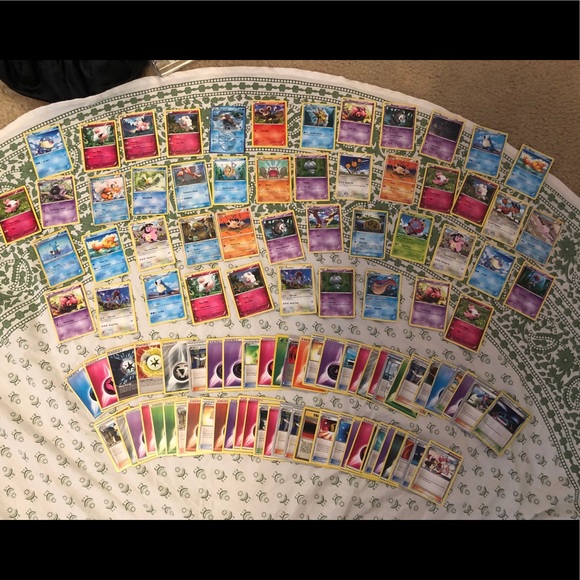 Pokemon Other - pokémon card lot 105 cards